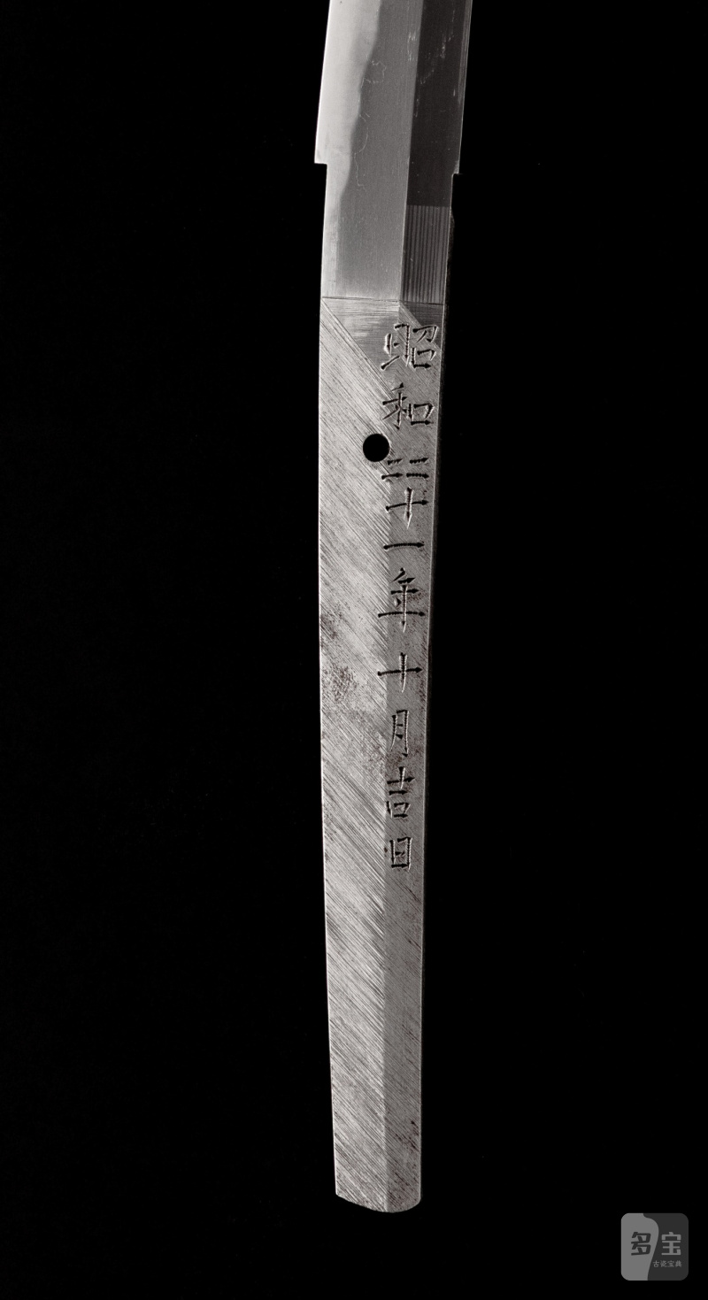 A gendaito, signed Horii Tanetsugu saku (made by Horii Tanetsugu, [born in 1923]), Japan, dated Showa yonjuichi nen kugatsu kichijitsu (an auspicious day in the 10th month, 1966) - 图5